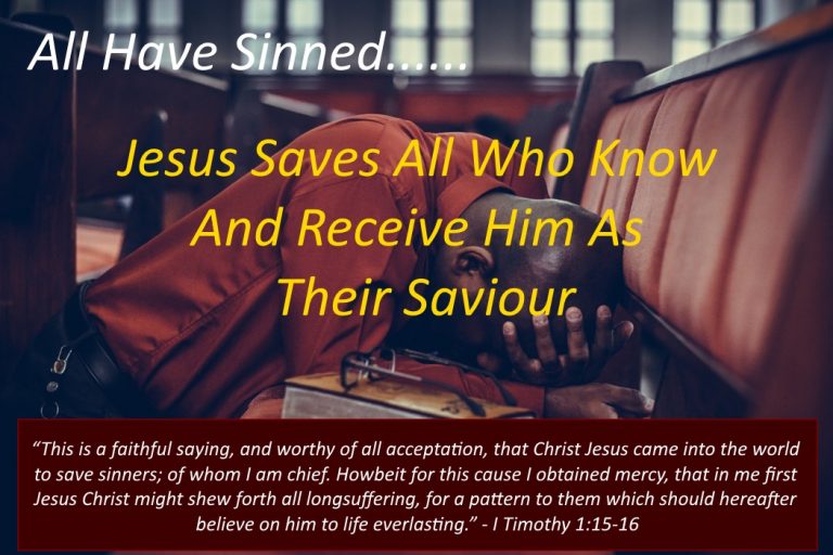 Sinner Saved By Grace – I'm Following Jesus